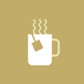 Drink Flat Icon Royalty Free Stock Photo