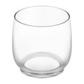 Drink glass realistic vector mockup. Bar cocktail Royalty Free Stock Photo