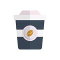 Drink vector flat color icon Royalty Free Stock Photo