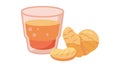 Drink and Peanuts Snack Combo Vector, vector design Generative AI Royalty Free Stock Photo