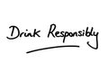 Drink Responsibly Royalty Free Stock Photo