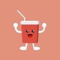 Drink Soda Character Cola Cute illustration