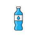 Drink vector flat color icon Royalty Free Stock Photo