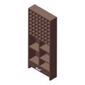 Drink wine cellar icon isometric vector. Grape winery Royalty Free Stock Photo