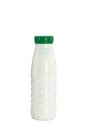 Drinkable yogurt in a bottle Royalty Free Stock Photo