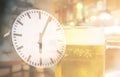 Drinking Beer time Happy hours Abstract