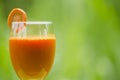 Drinking carrot juice has health benefits