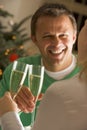 Drinking Champagne Royalty Free Stock Photo