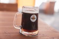 Drinking dark land beer in germany