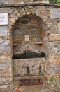 Drinking Fountain at the Virgin Mary's Shrine near Ephesus