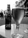 Drinking glass in Pompidou Cen