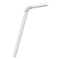 Drinking straw isolated on white 3d rendering