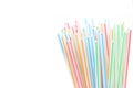 Drinking straws tips Royalty Free Stock Photo