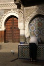 Drinking water in the medina