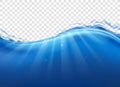 Drinking water wave splash Royalty Free Stock Photo