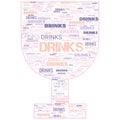 Drinks Drinking Text Icons Abstracts