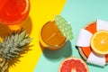 Drinks, fresh summer drink for refreshing, summer vibes concept Royalty Free Stock Photo