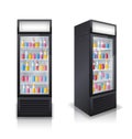 Drinks Fridges Realistic Set