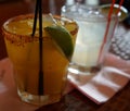 Drinks at Rosa Mexicano