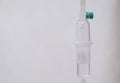 Drip Infusion Set with Copy Space Royalty Free Stock Photo