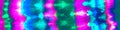 Grunge Banner. Simple Shibori. Tie Dye Royalty Free Stock Photo