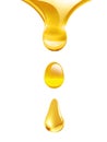 Dripping oil