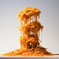 Dripping Paint: A Creative Twist On Spaghetti With Spaghetti Sauce