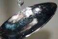 Dripping water droplets Royalty Free Stock Photo