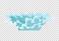 Dripping water special effect fx animation frames sprite sheet. Clear water drop burst frames for flash animation in