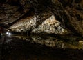Dripstone cave Royalty Free Stock Photo