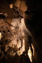 Dripstones at the hermanns Caves in lower austria