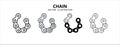 drive chain wheel vector icon design. car motorcycle spare part replacement service