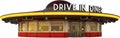 Drive In Diner, Restaurant, Isolated Royalty Free Stock Photo