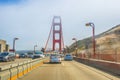 Drive through Golden Gate Royalty Free Stock Photo