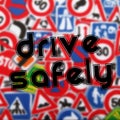 Drive safely Royalty Free Stock Photo