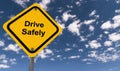 Drive safely Royalty Free Stock Photo