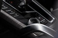 Drive selector button. Automatic gear lever and gear shift.