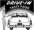 Drive-In Tasty Food Royalty Free Stock Photo