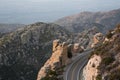 Catalina Highway is scenic drive up Mount Lemmon in Tucson Royalty Free Stock Photo