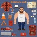 Driver character elements