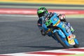 Driver Enea Bastianini. Estrella Galicia Team. Moto3. Monster Energy Grand Prix of Catalonia