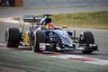 Driver Felipe Nasr. Team Sauber F1.