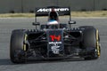 Driver Fernando Alonso. Team McLaren Royalty Free Stock Photo