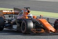 Driver Fernando Alonso. Team McLaren Royalty Free Stock Photo