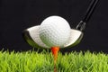 Driver and golfball