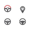 Driver icon Template vector illustration Royalty Free Stock Photo