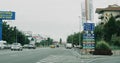 Driver point of view of Bucharest street