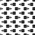 Driverless car sensor pattern seamless vector