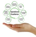 Drivers of Operational Excellence Royalty Free Stock Photo