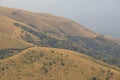 Hills in the forest side chikmagalur mulayanagiri landscape view